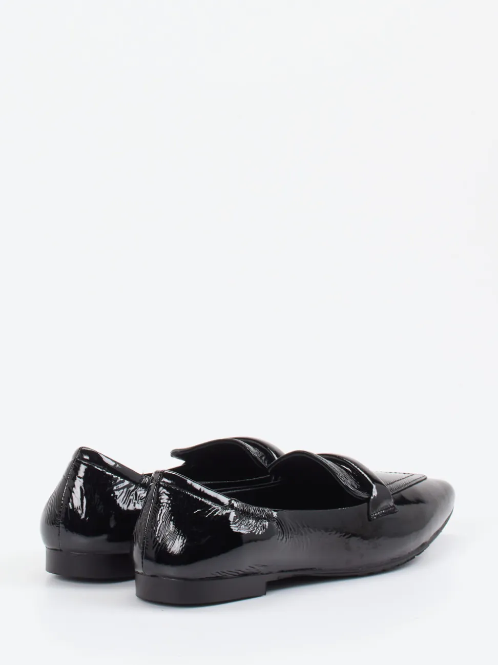 Andrea Puccini – Loafer aus Lackleder schwarz