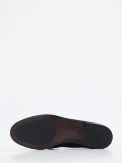 Andrea Puccini – Loafer aus Veloursleder Dunkelblau