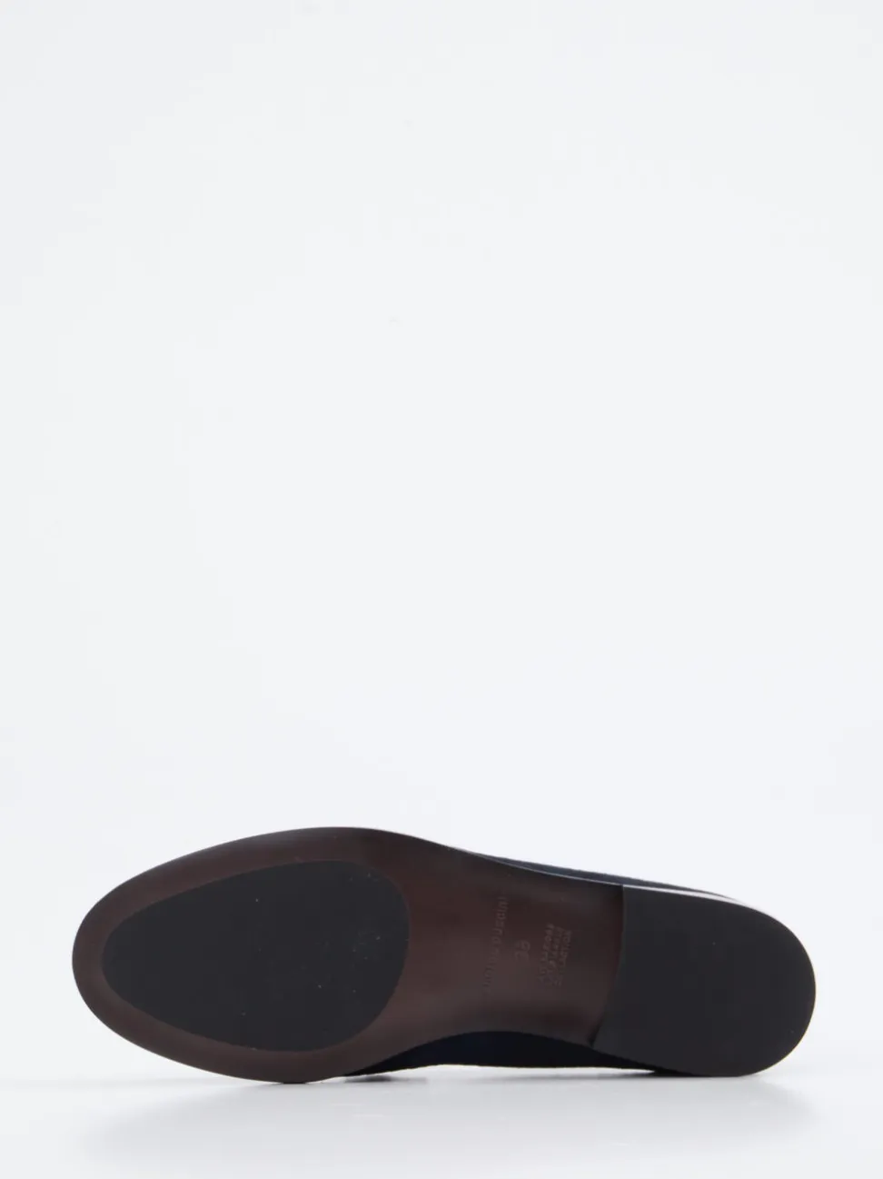 Andrea Puccini – Loafer aus Veloursleder Dunkelblau