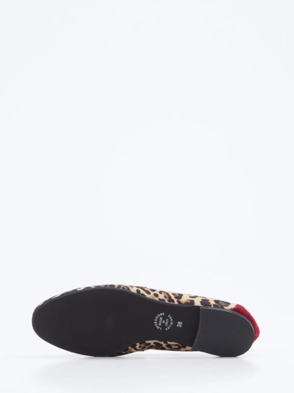 Andrea Puccini – Loafer aus Veloursleder mit Leoprint