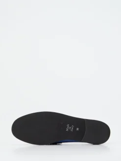 Andrea Puccini – Loafer aus Hochglanzleder Hellblau