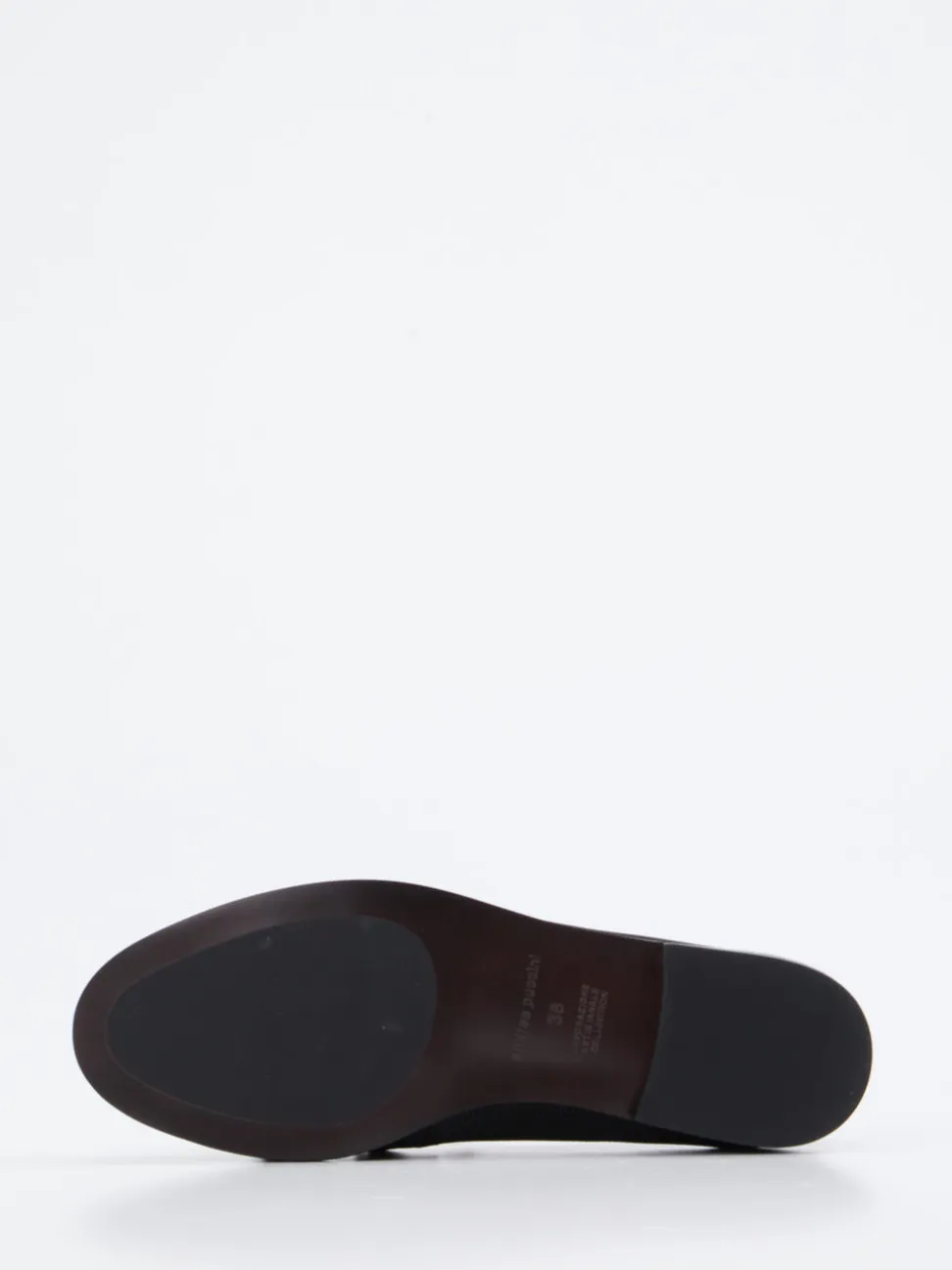 Andrea Puccini – Loafer aus geprägtem Leder Schwarz
