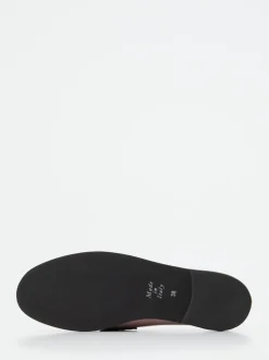 Andrea Puccini – Loafer aus Hochglanzleder in Rosa