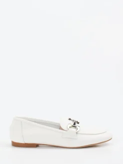 Andrea Puccini – Loafer aus Kalbleder Offwhite