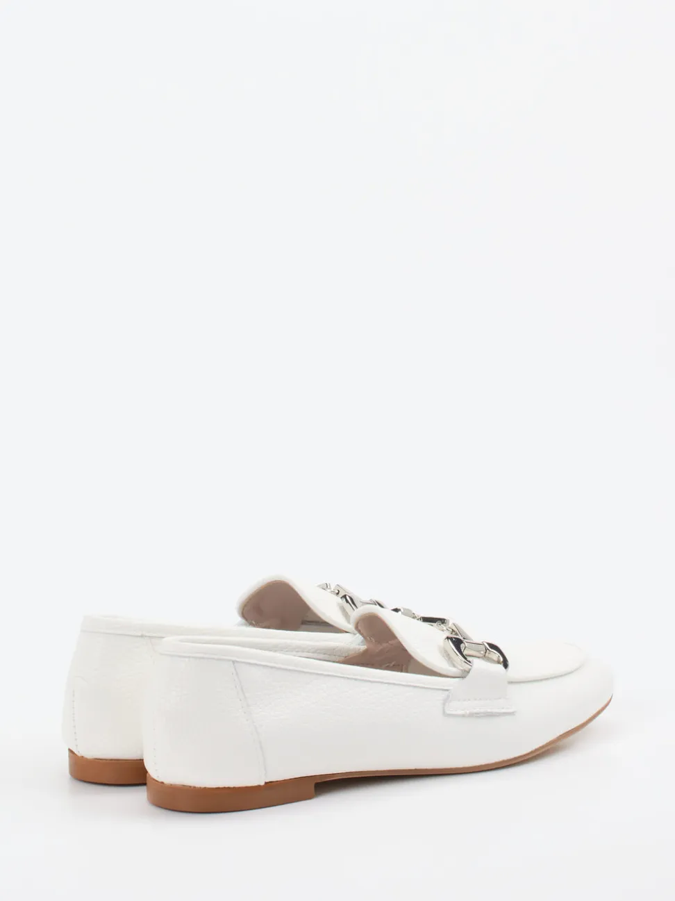 Andrea Puccini – Loafer aus Kalbleder Offwhite