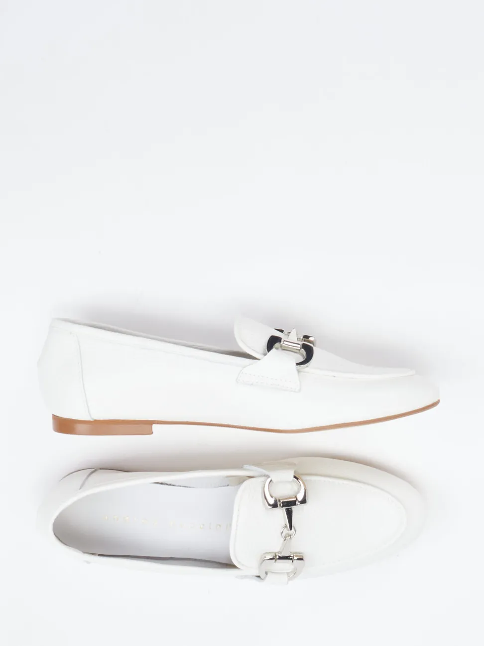 Andrea Puccini – Loafer aus Kalbleder Offwhite