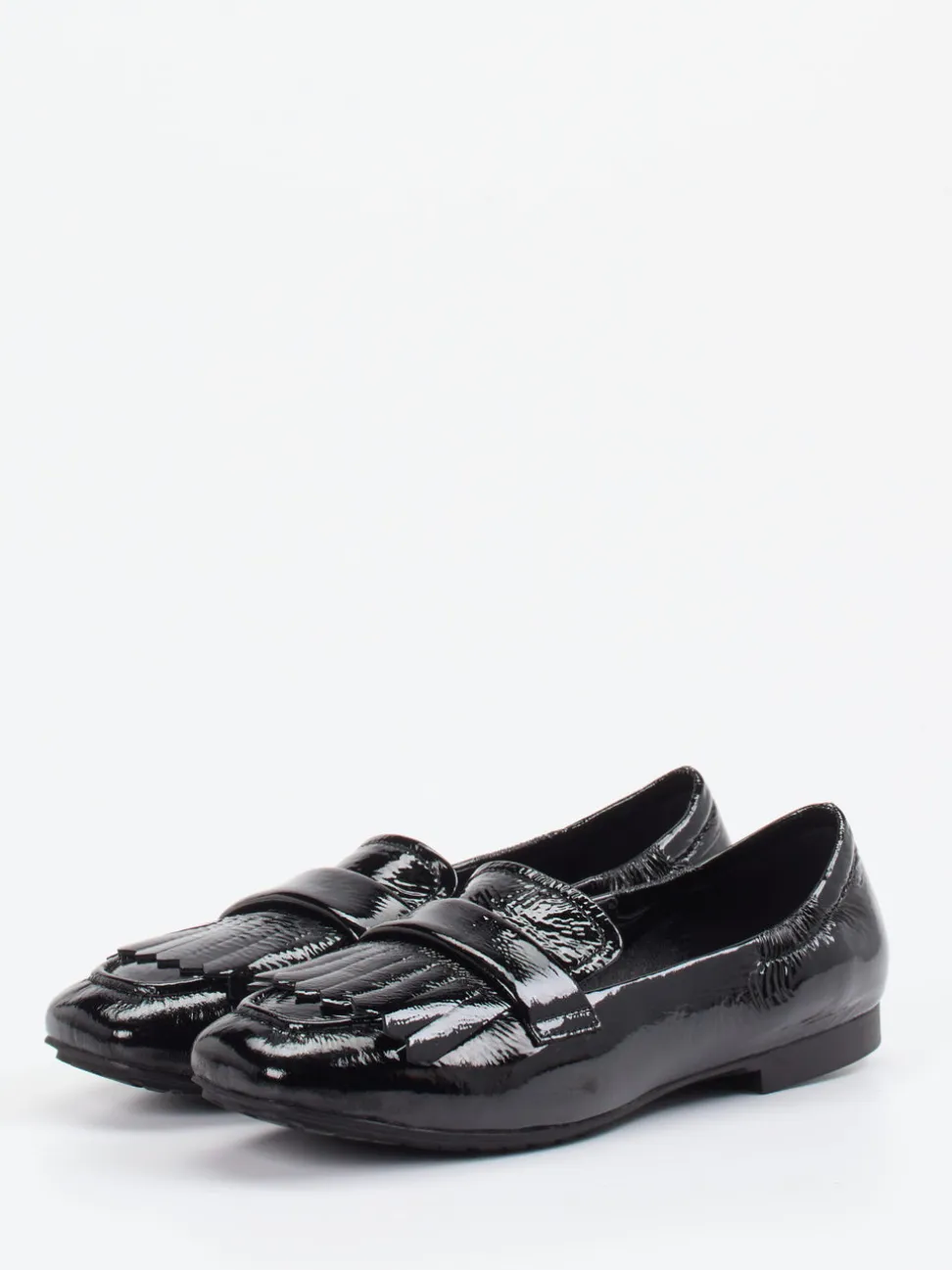 Andrea Puccini – Loafer aus Lackleder schwarz