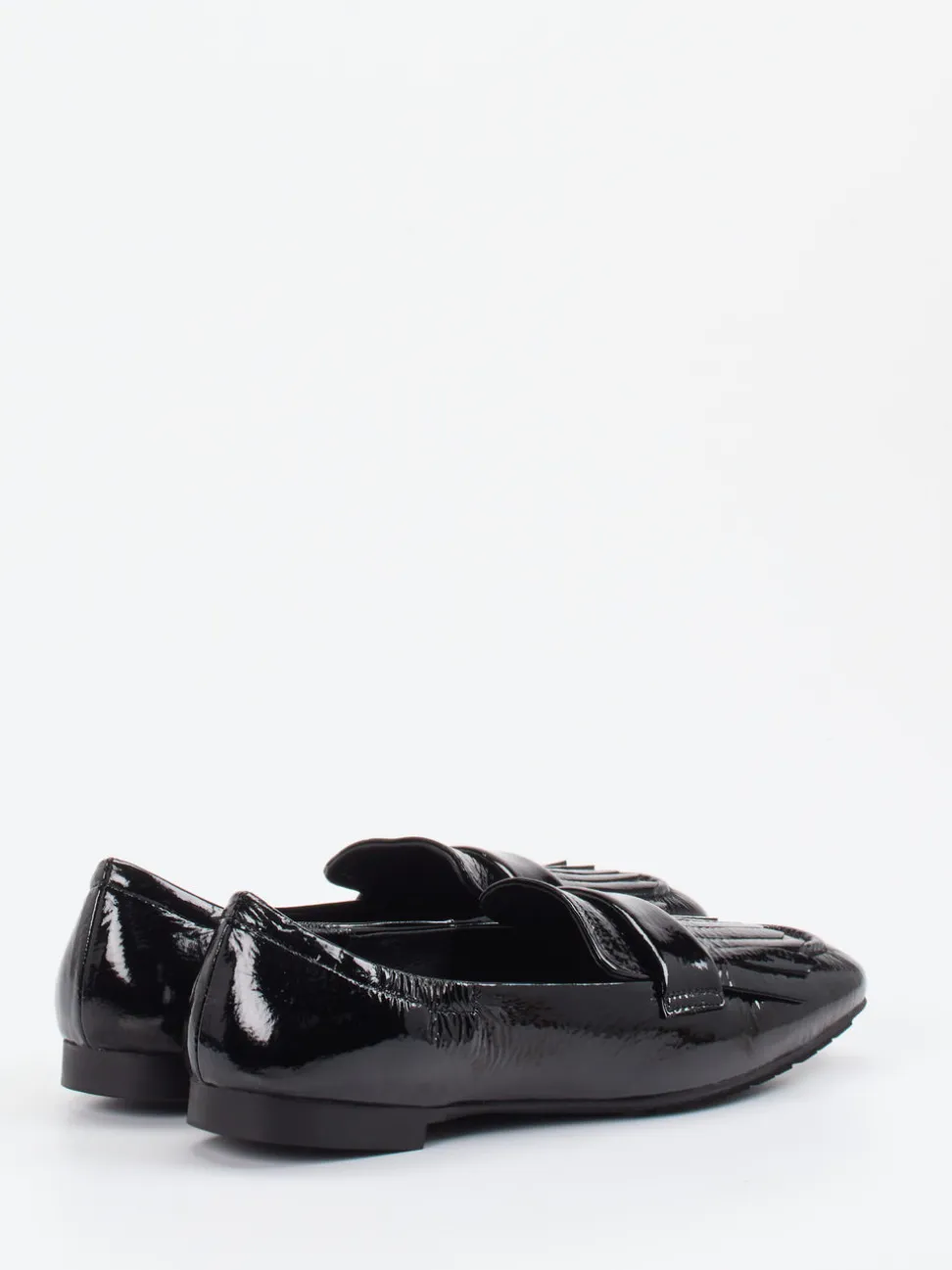 Andrea Puccini – Loafer aus Lackleder schwarz