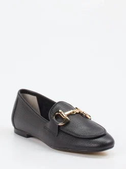 Andrea Puccini – Loafer aus Kalbleder Schwarz