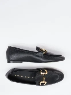 Andrea Puccini – Loafer aus Kalbleder Schwarz