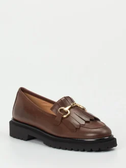 Andrea Puccini – Loafer aus Kalbleder in Braun