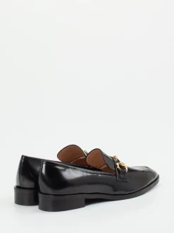 Andrea Puccini – Loafer aus Hochglanzleder Schwarz