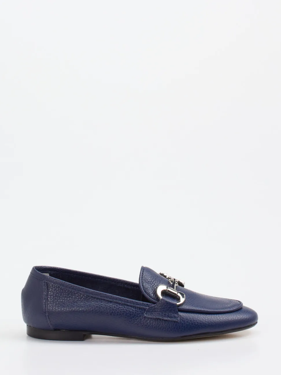 Andrea Puccini – Loafer aus Kalbleder in Marineblau