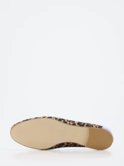 Andrea Puccini – Loafer aus Veloursleder mit Leoprint