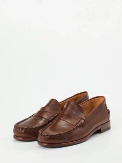 Andrea Puccini – Loafer aus Kalbleder braun