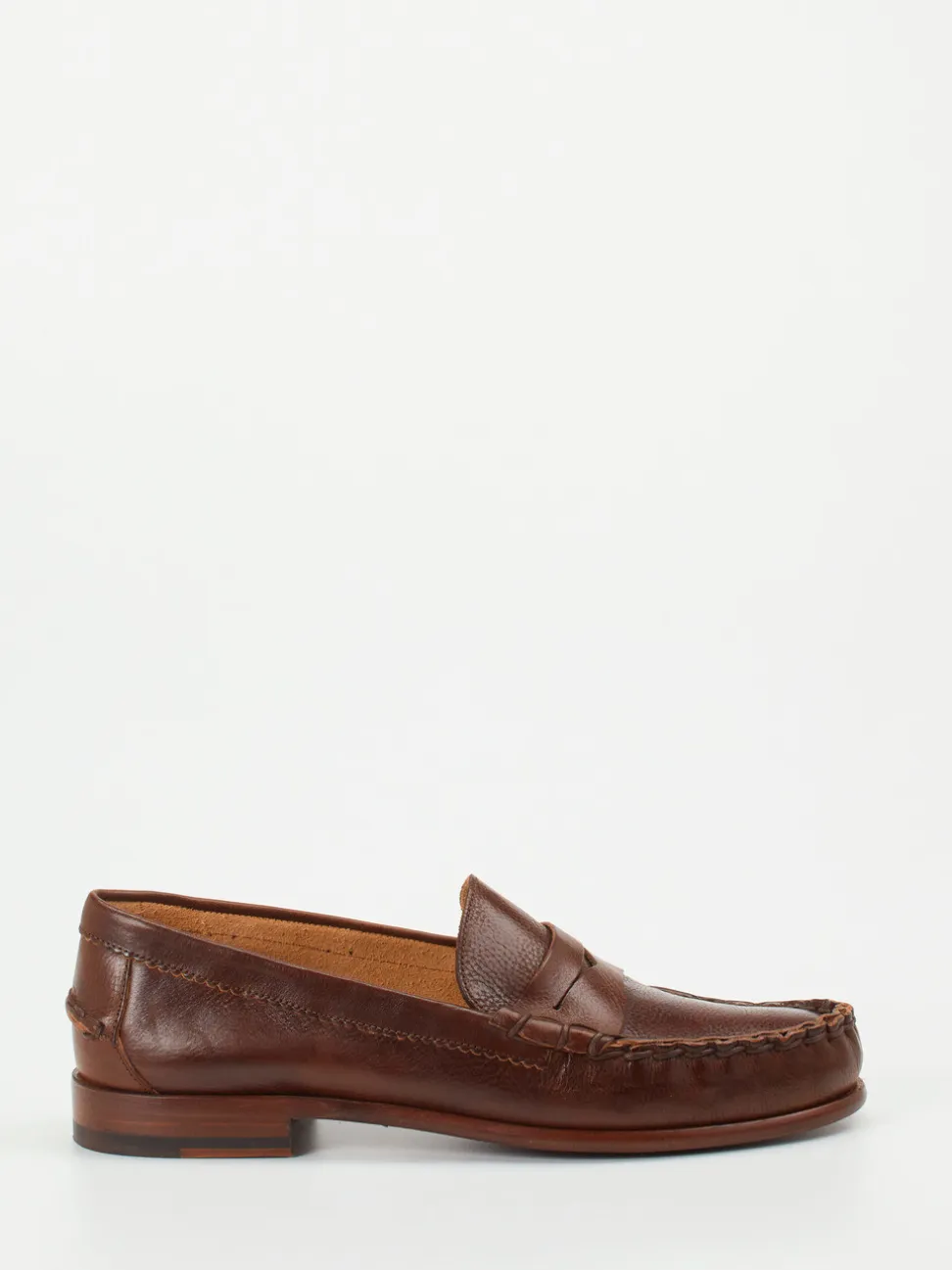 Andrea Puccini – Loafer aus Kalbleder braun