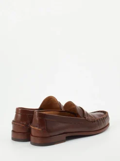 Andrea Puccini – Loafer aus Kalbleder braun