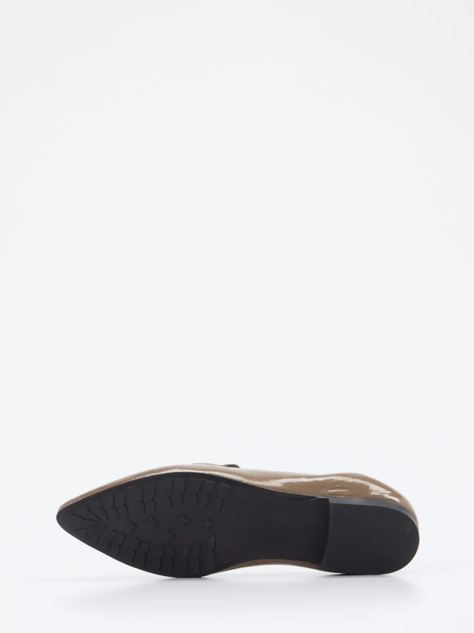 Andrea Puccini – Loafer aus Lackleder in Taupe
