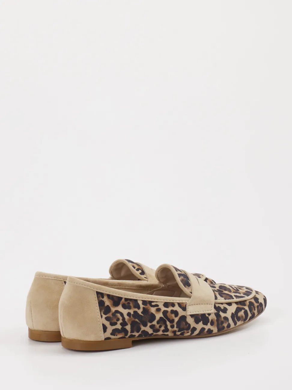 Andrea Puccini – Loafer aus Kalbleder mit Leomuster