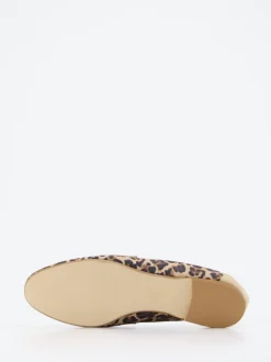 Andrea Puccini – Loafer aus Kalbleder mit Leomuster
