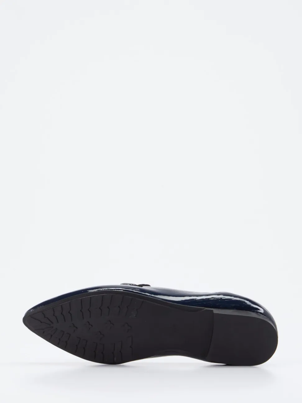 Andrea Puccini – Loafer aus Lackleder in Dunkelblau