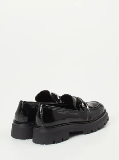 Andrea Puccini – Loafer aus Lackleder Schwarz