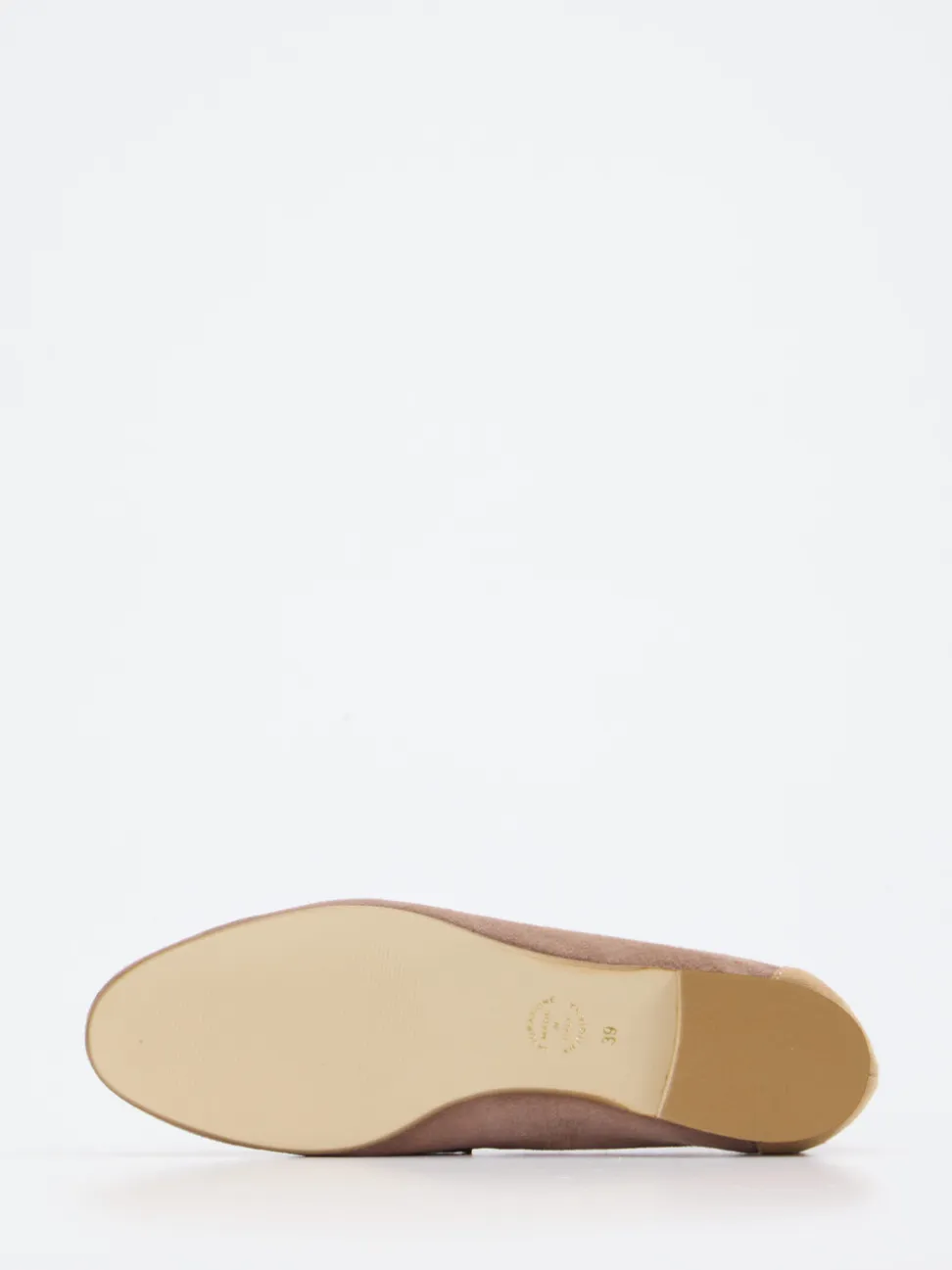 Andrea Puccini – Loafer aus Veloursleder in Taupe