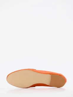 Andrea Puccini – Loafer aus Kalbleder in Orange