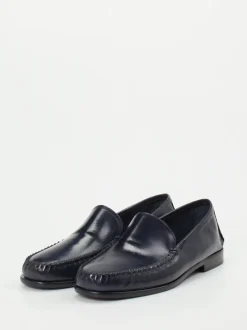 Andrea Puccini – Loafer aus Büffelleder Nachtblau