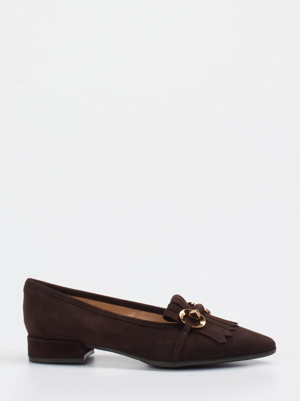 Andrea Puccini – Loafer aus Veloursleder Dunkelbraun
