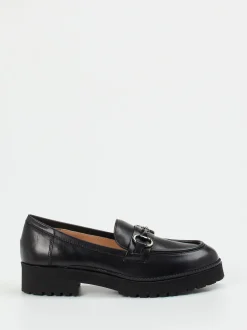 Andrea Puccini – Loafer aus Kalbleder Schwarz