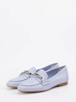 Andrea Puccini – Loafer aus Kalbleder in Pastellflieder