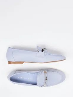 Andrea Puccini – Loafer aus Kalbleder in Pastellflieder