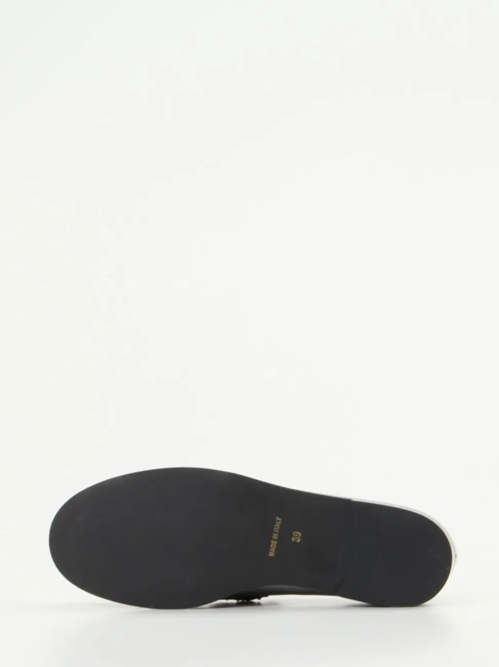 Andrea Puccini – Loafer aus Metallicleder silber