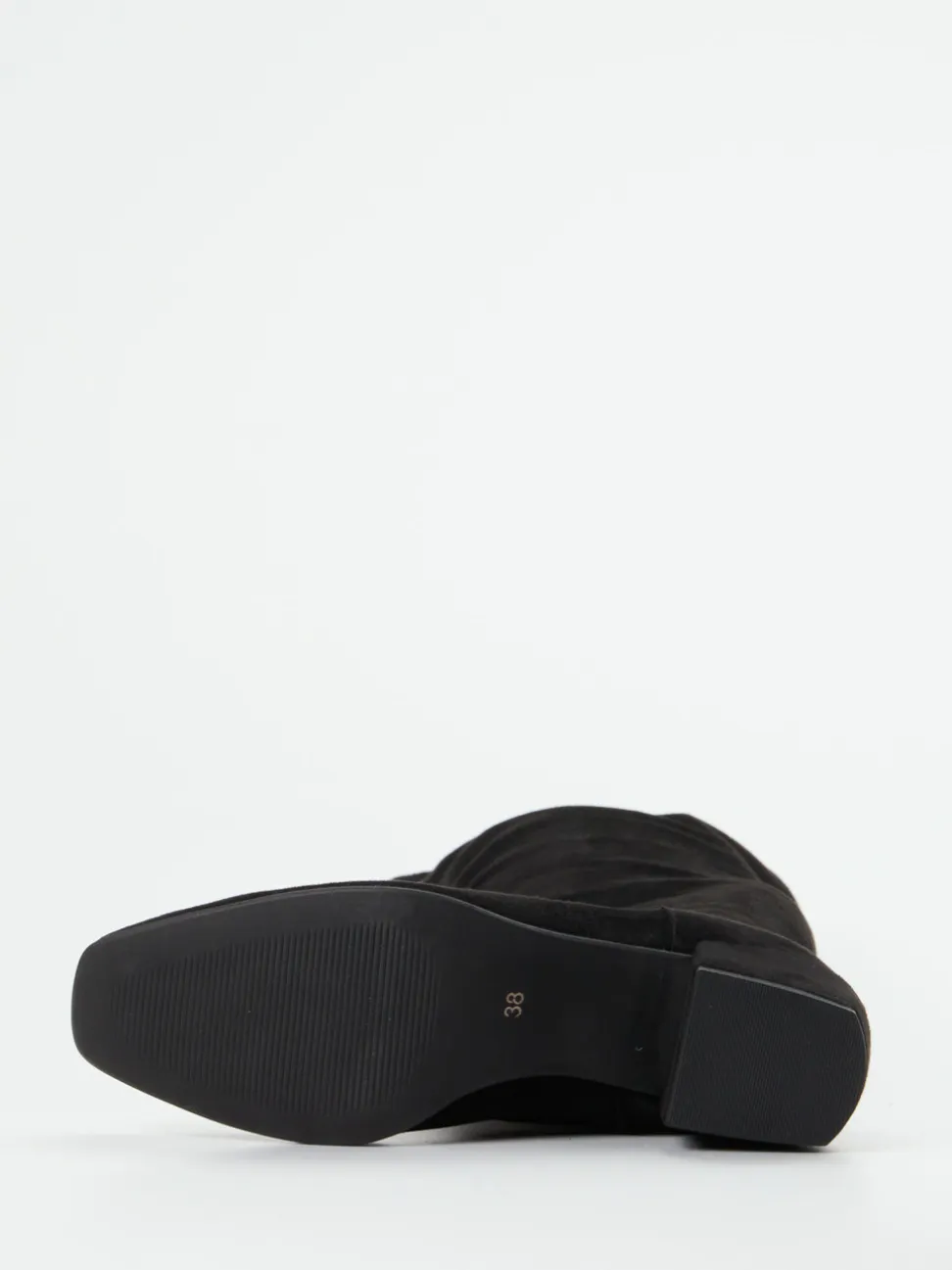 Andrea Puccini – Overknee-Stiefel aus Stretch Veloursoptik
