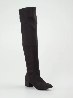 Andrea Puccini – Overknee-Stiefel aus Stretch-Velours