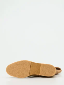 Andrea Puccini – Overknee-Stiefel aus Veloursleder Braun