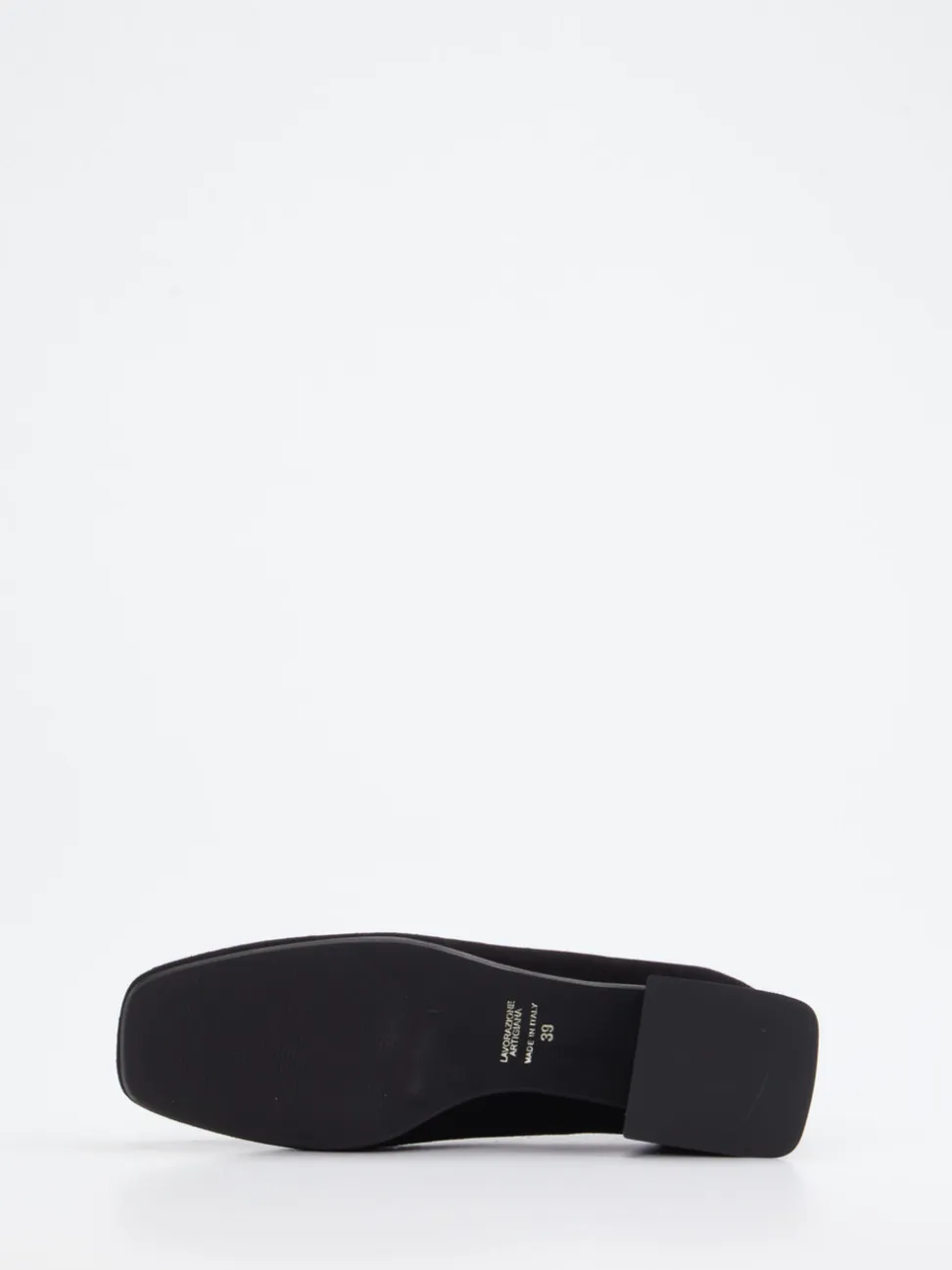 Andrea Puccini – Pumps aus Veloursleder Schwarz