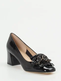 Andrea Puccini – Pumps aus Lackleder Schwarz