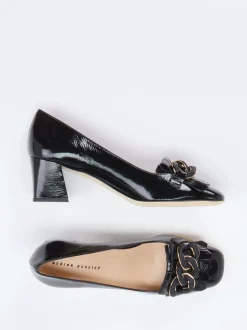 Andrea Puccini – Pumps aus Lackleder Schwarz