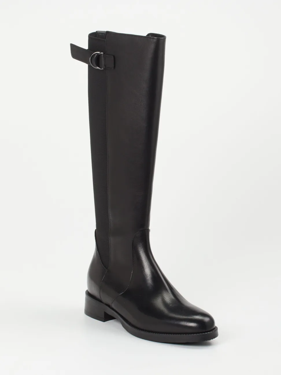 Andrea Puccini – Reitstiefel aus Kalbleder schwarz