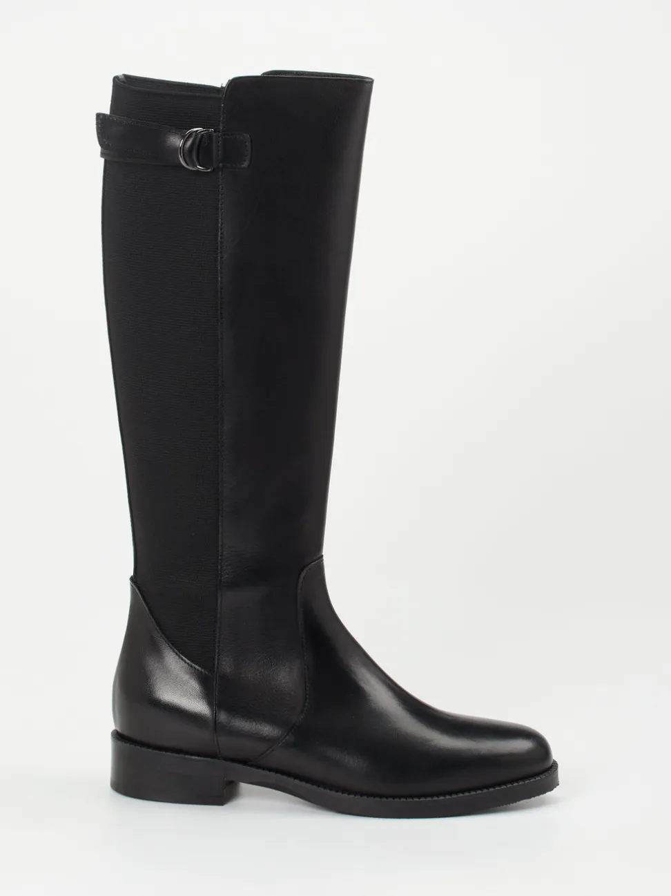 Andrea Puccini – Reitstiefel aus Kalbleder schwarz
