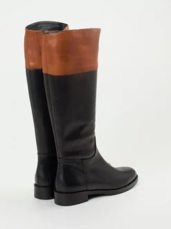 Andrea Puccini – Reitstiefel aus Kalbleder schwarz