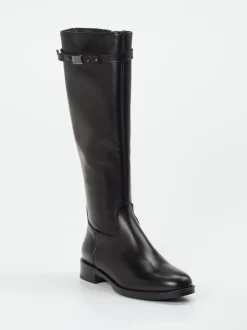 Andrea Puccini – Reitstiefel aus Kalbleder Schwarz