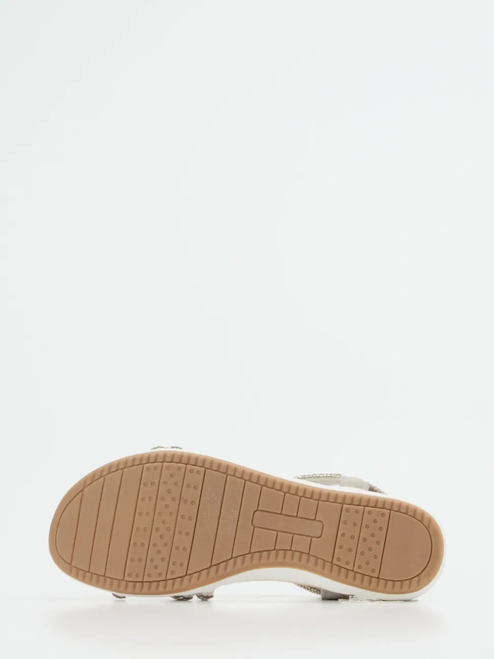 Andrea Puccini – Riemchensandalen aus Metallicleder silber