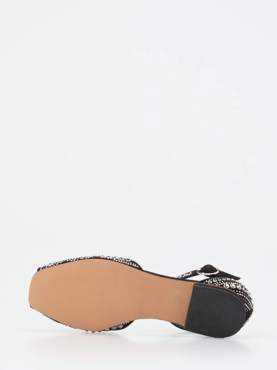 Andrea Puccini – Sandalen aus Textil in Schwarz