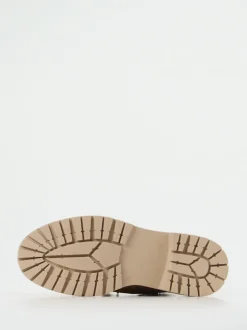 Andrea Puccini – Schnürboots aus Veloursleder in Sandbeige