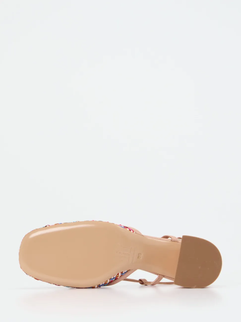 Andrea Puccini – Slingback-Pumps aus Flechtleder multi