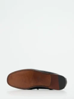 Andrea Puccini – Slipper aus Flechtleder schwarz