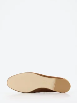 Andrea Puccini – Slipper aus Veloursleder braun